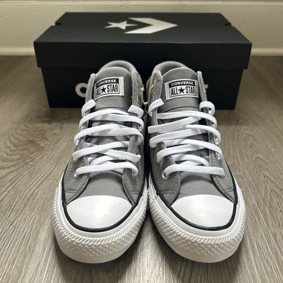 Converse CTAS Malden Street Mid Canvas Mens 11 Gray Shoes Sneakers A09499C NEW - Picture 4 of 10